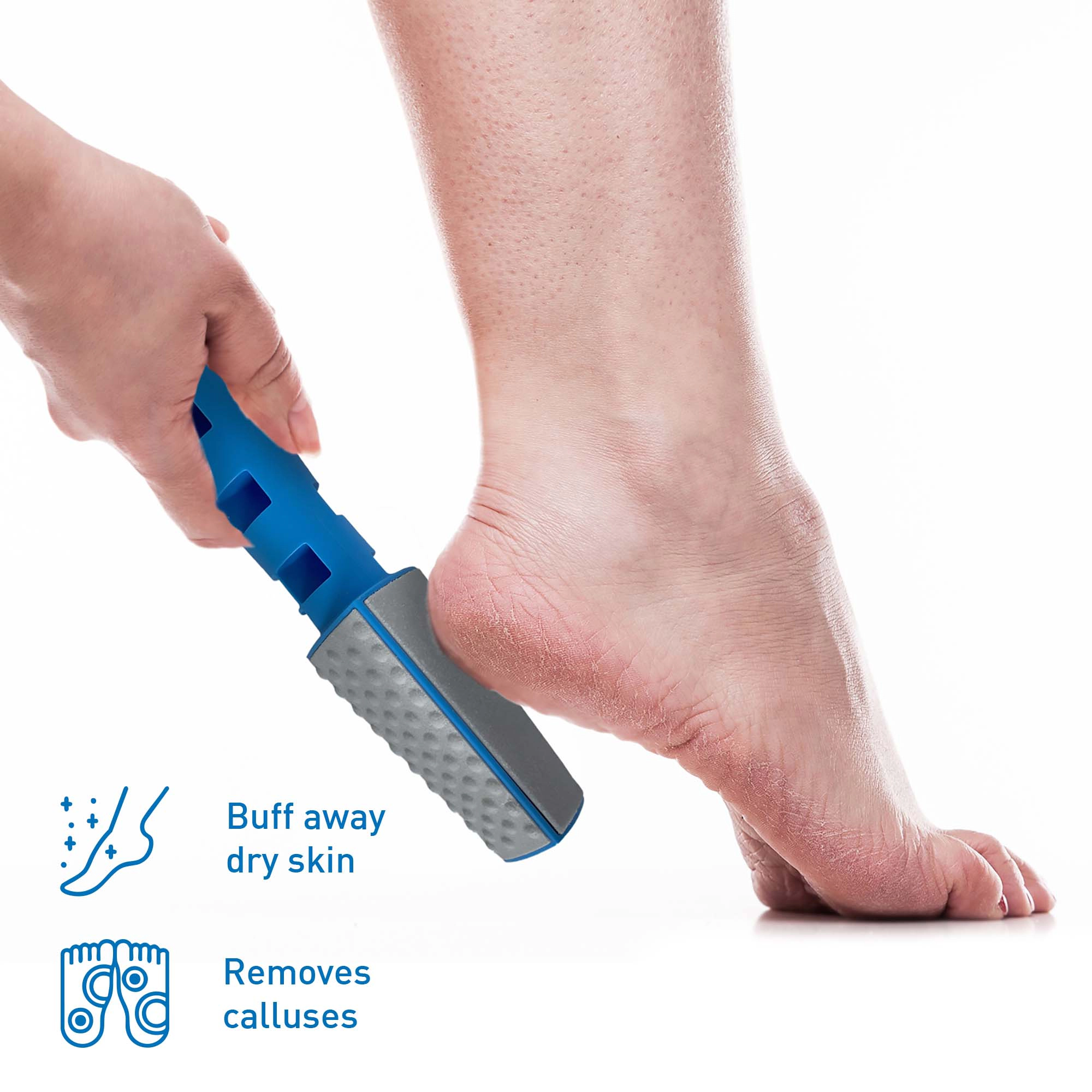 Pursonic Unisex Premium Nail & Foot Care Grooming Bundle Nail Clippers & 3-in-1 Callus Remover