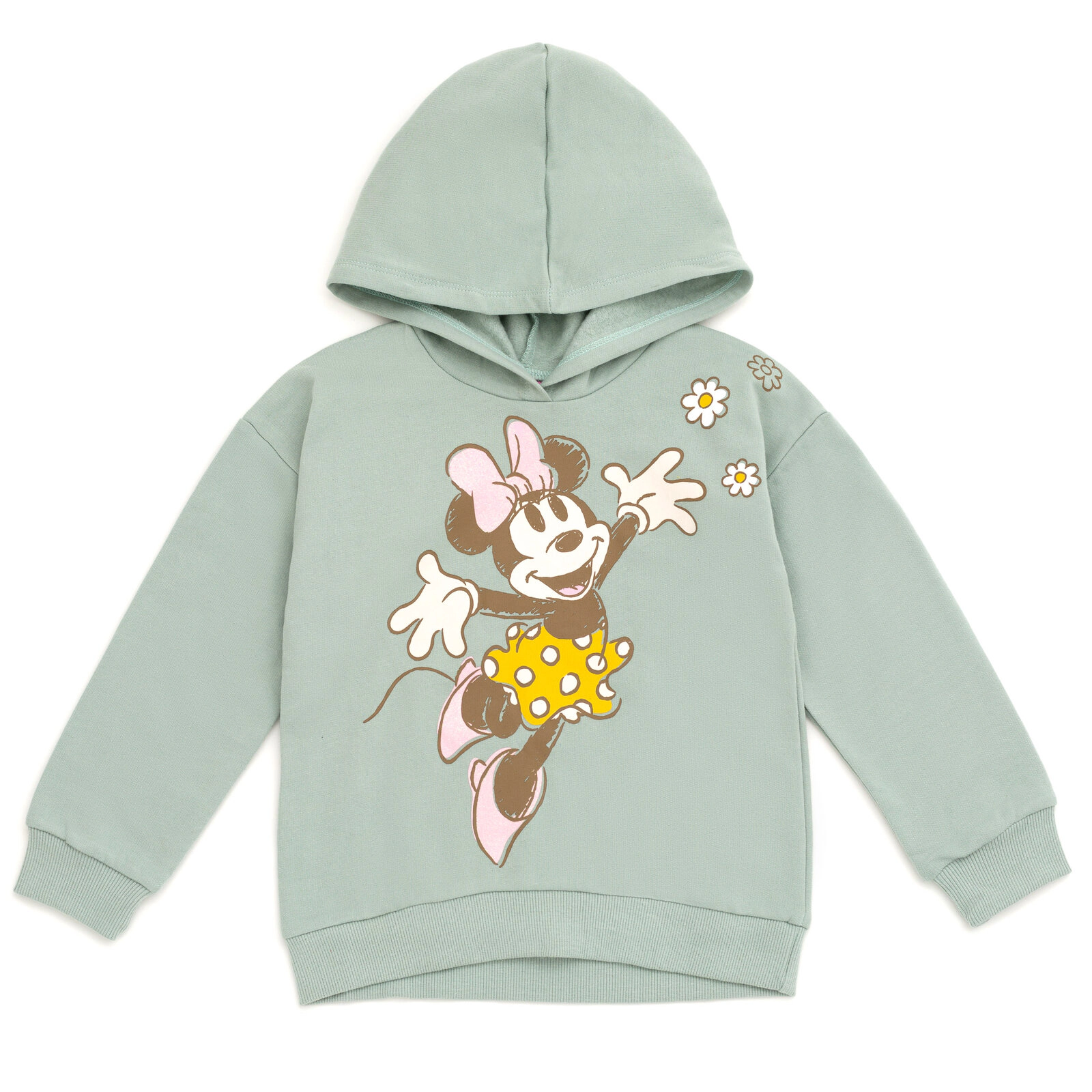 Disney Girls' 2-Piece Fleece Hoodie and Pants Set