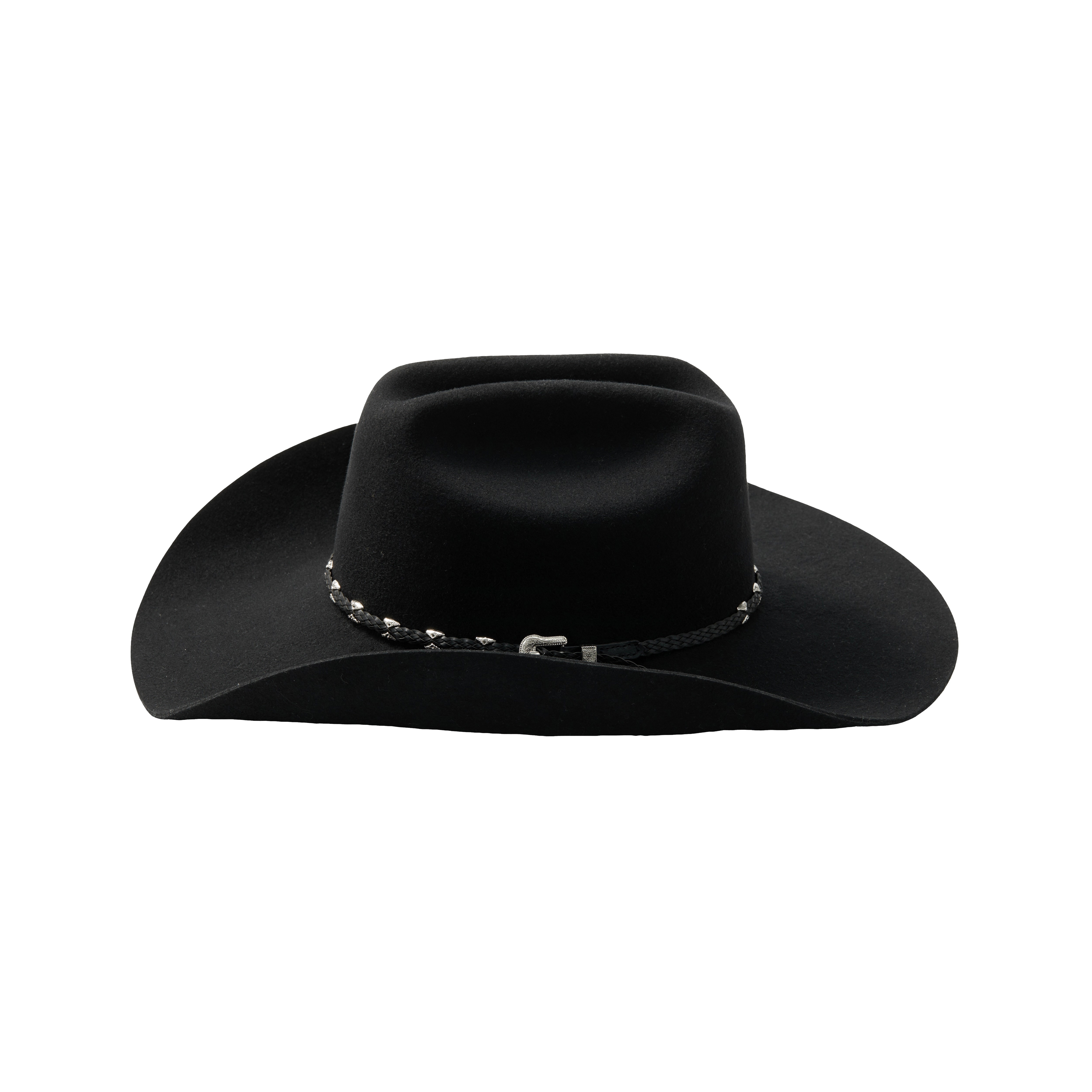 KANUT SPORTS Caney Wool Felt Cowboy Hat - 4" Brim, Water-Repellent, UPF50+