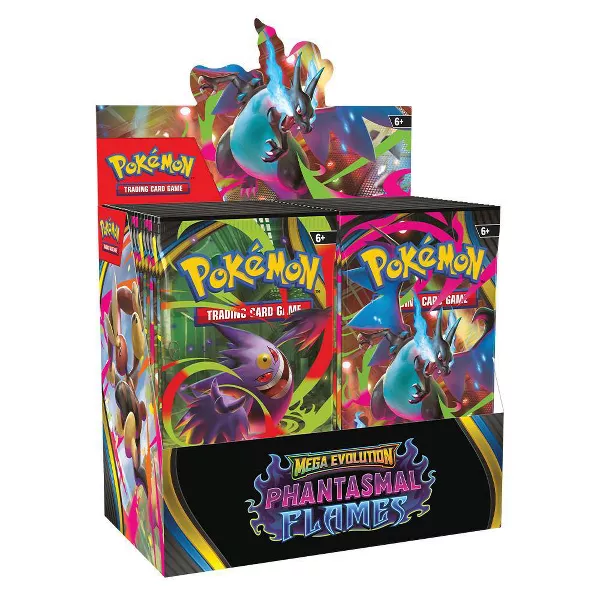 Pokémon TCG Mega Evolution—Phantasmal Flames Booster Display Box - 36 Booster Packs