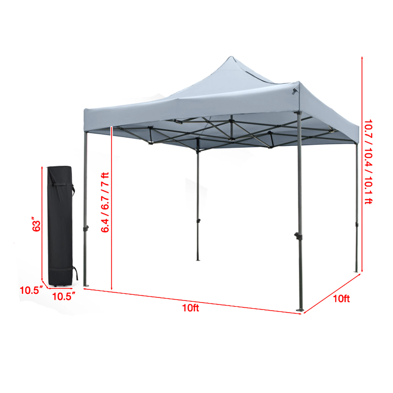 Hivvago Outdoor Pop Up Canopy Tent
