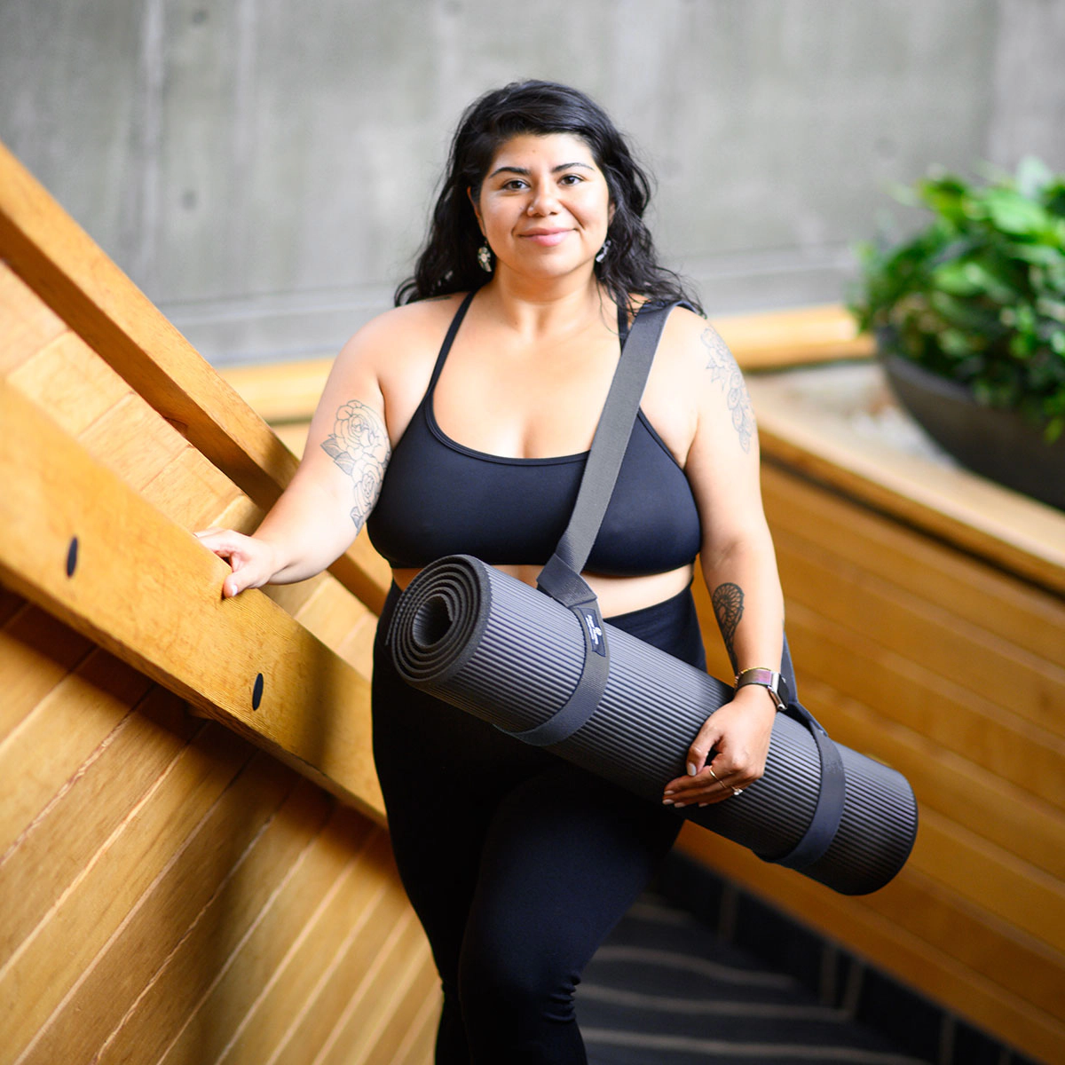 Hugger Mugger Strap Sling Yoga Mat Carrier