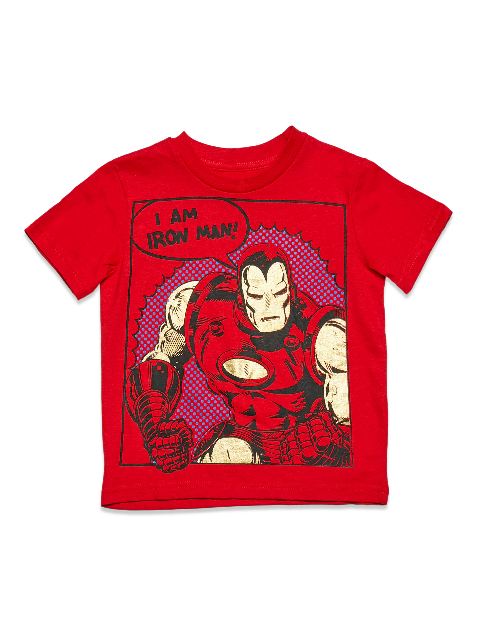 Marvel Avengers 4-Pack Short Sleeve T-Shirts