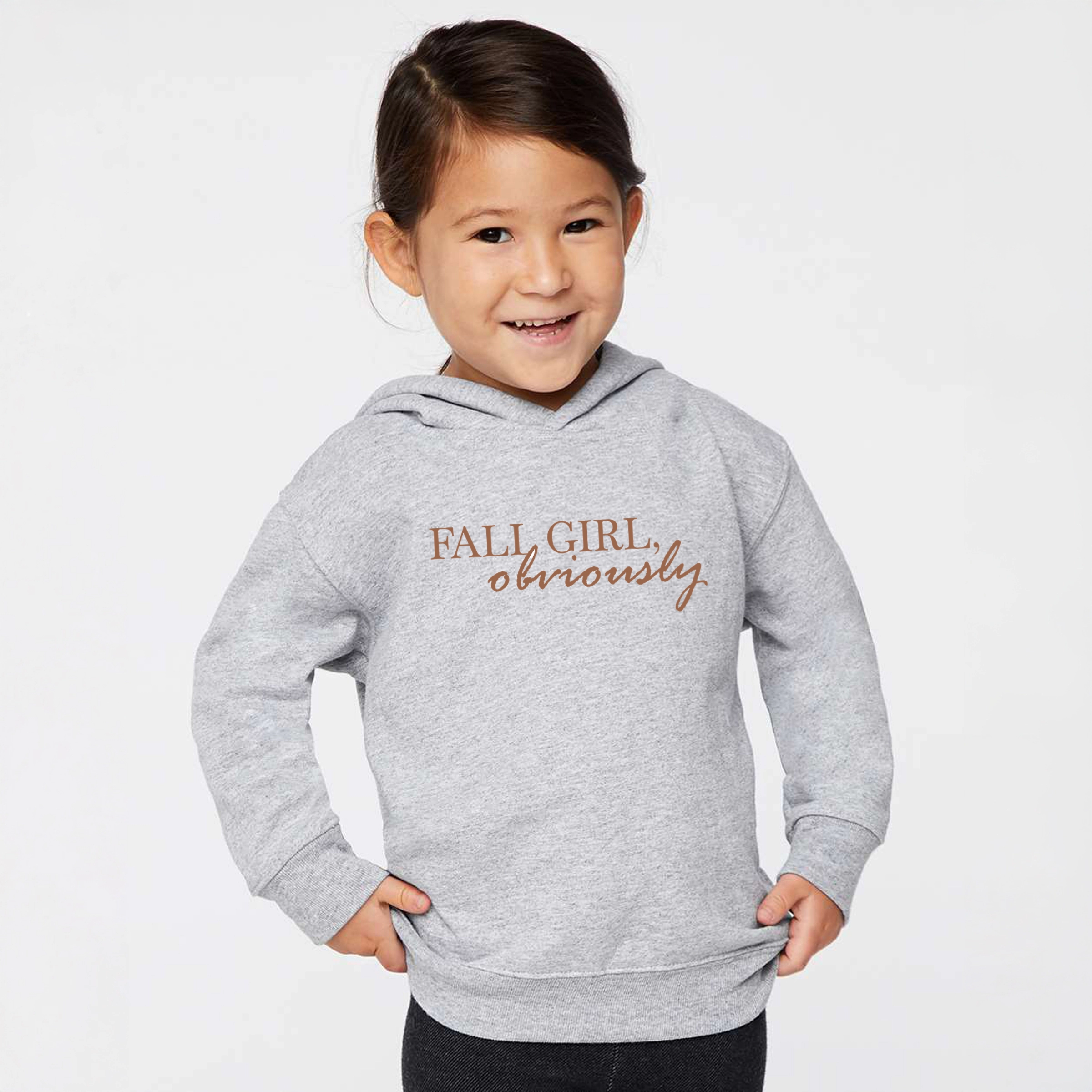 The Juniper Shop - Toddler Hoodie Fall Girl Obviously