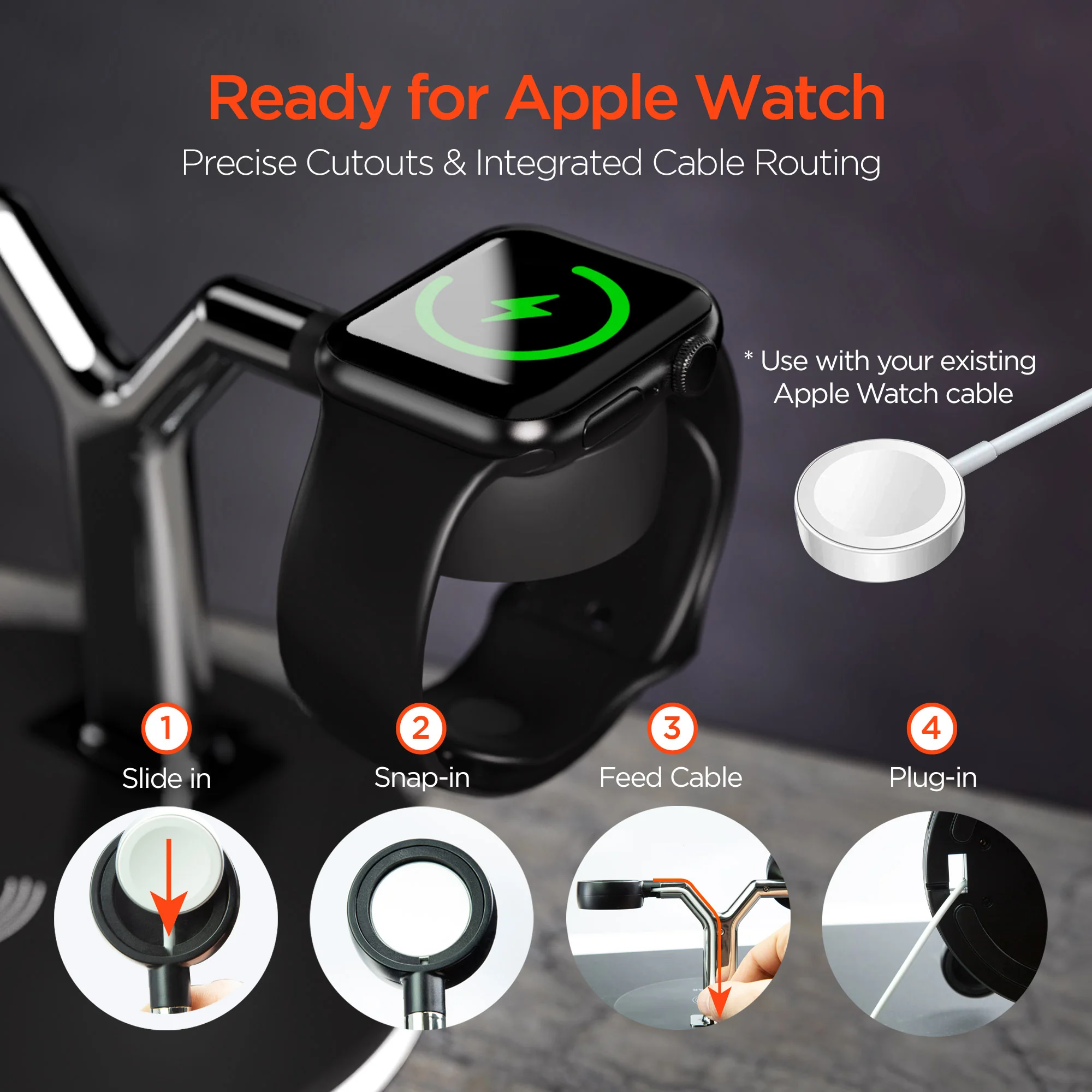 HyperGear MaxCharge 3-in-1 MagSafe Wireless Charging Stand