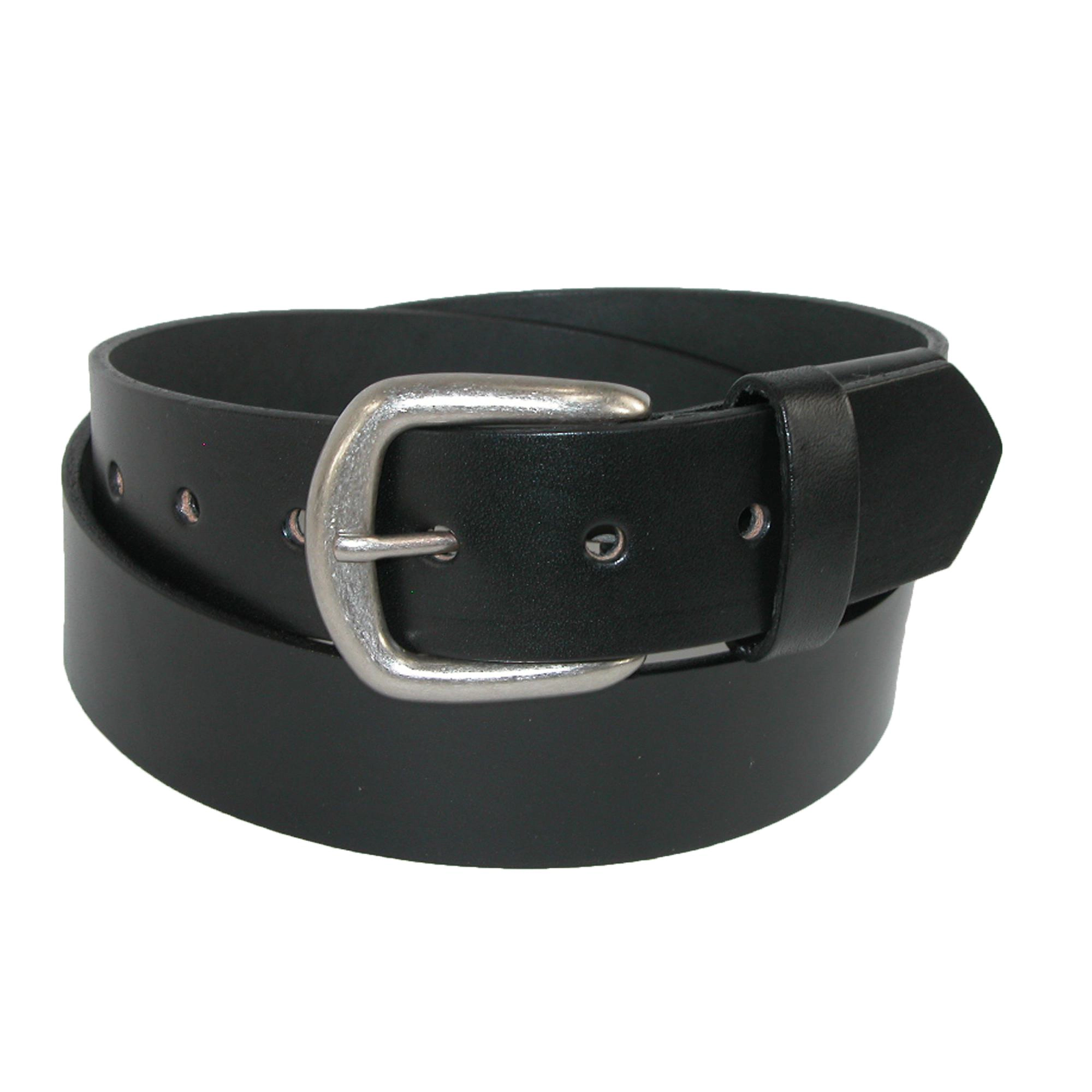 Boston Leather Men's Big & Tall Stretch Belt with Hidden Elastic
