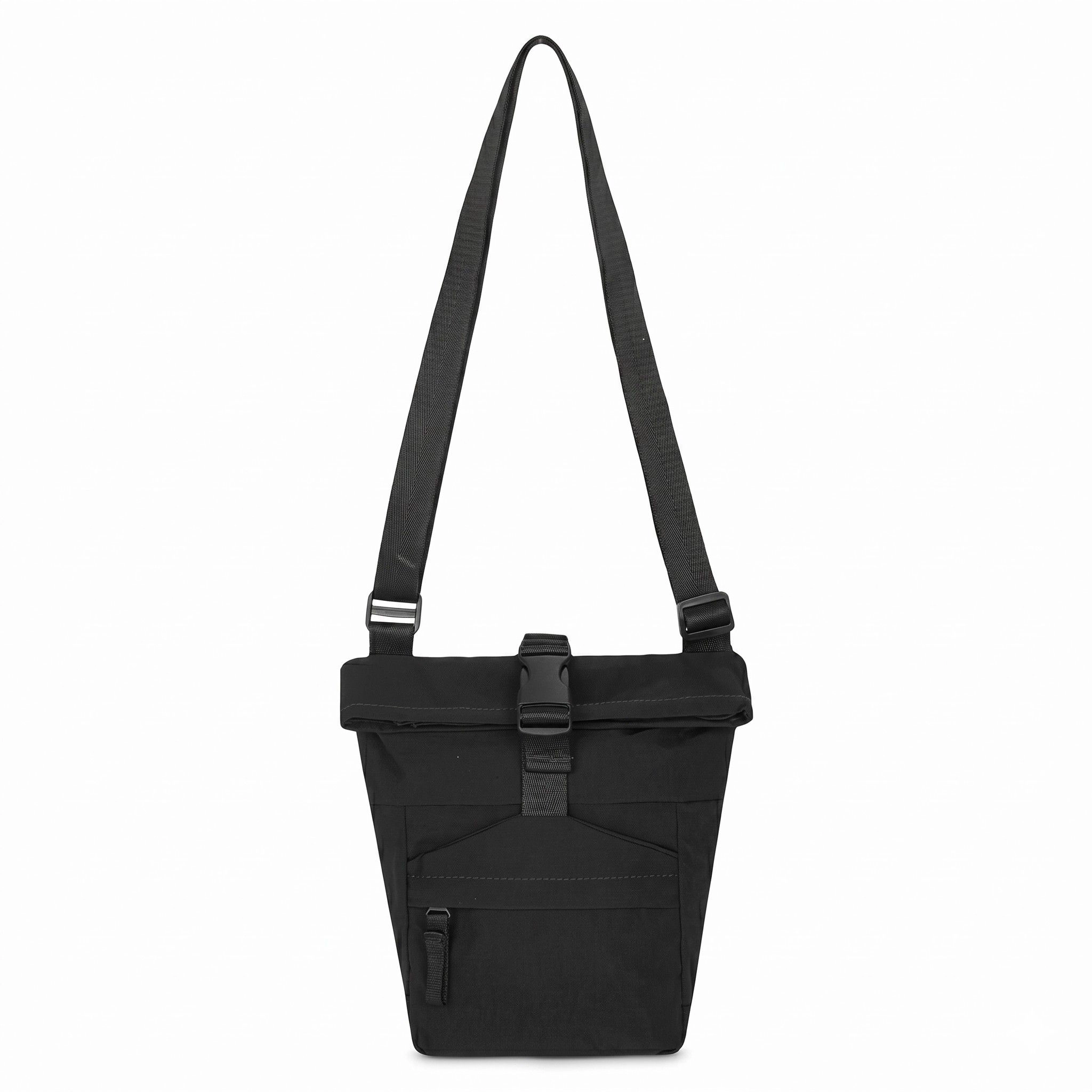 Alilang Women's Water Resistant Nylon Crossbody Bucket Bag Adjustable Strap Multi Pocket Everyday Travel