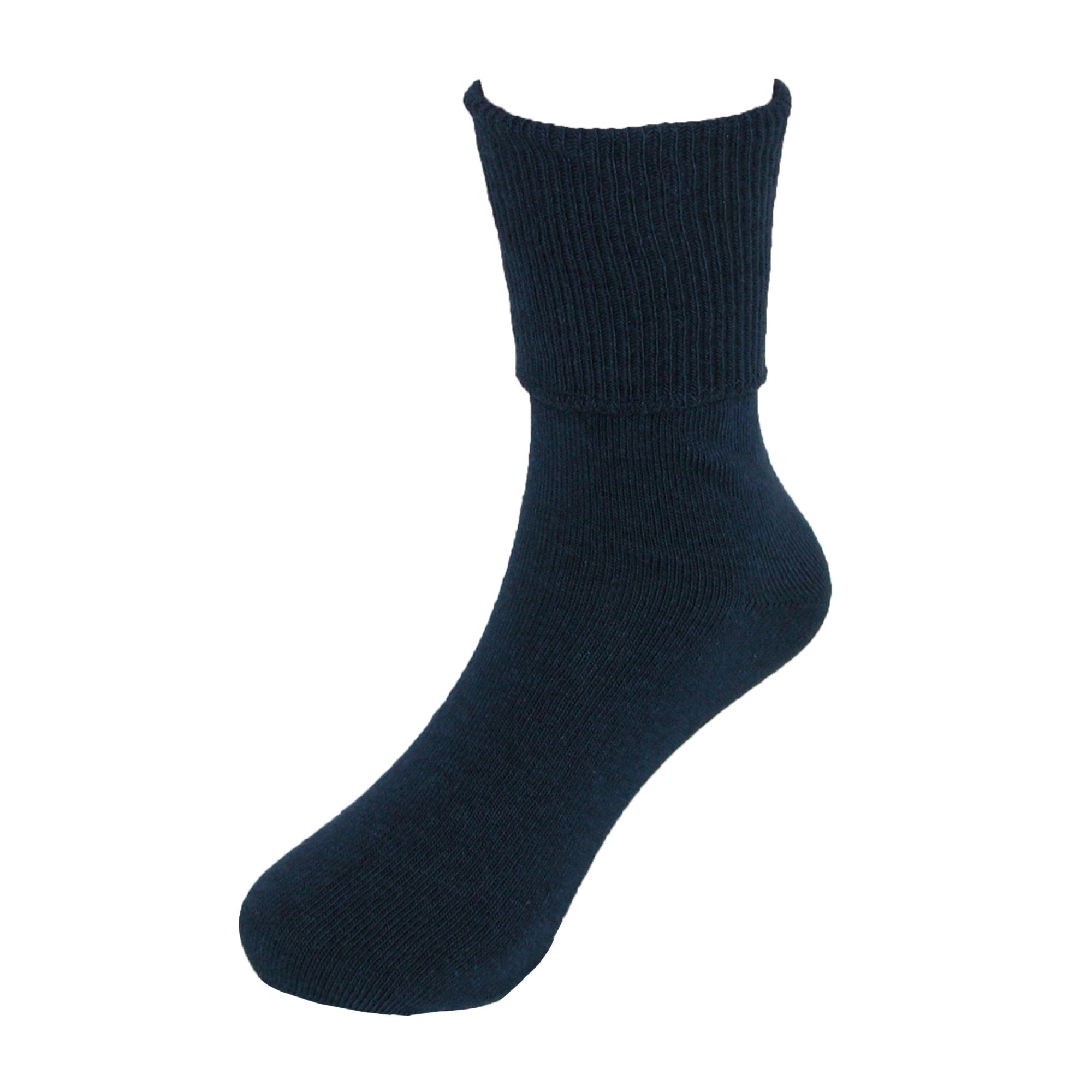 Jefferies Socks School Uniform Seamless Turn Cuff Anklet