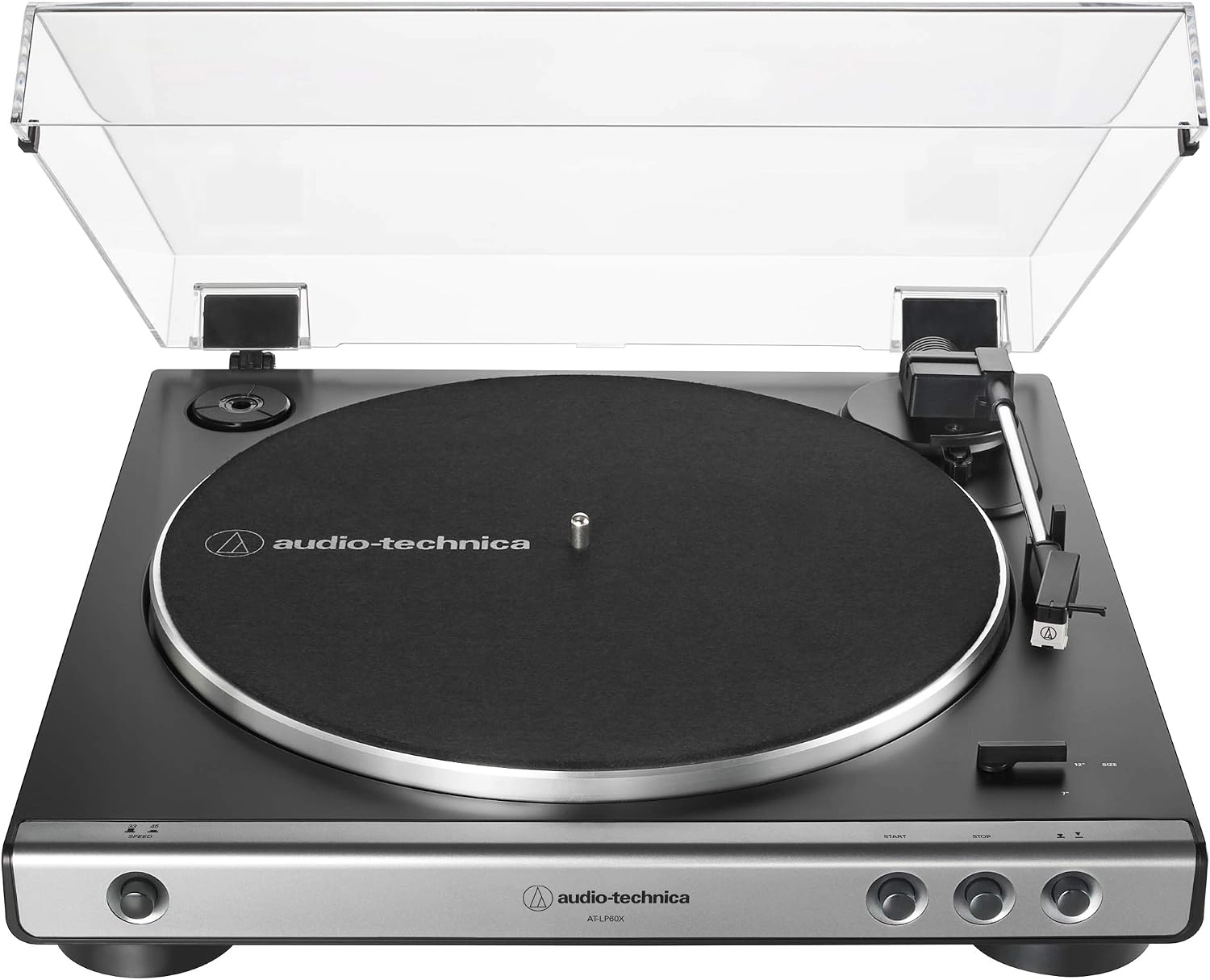 Audio-Technica AT-LP60X-GM Fully Automatic Belt-Drive Bluetooth Turntable