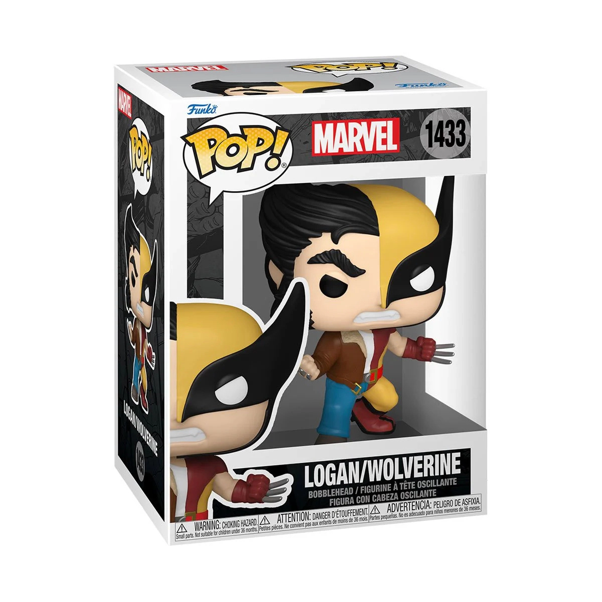 Funko Pop! Split Logan/Wolverine #1433