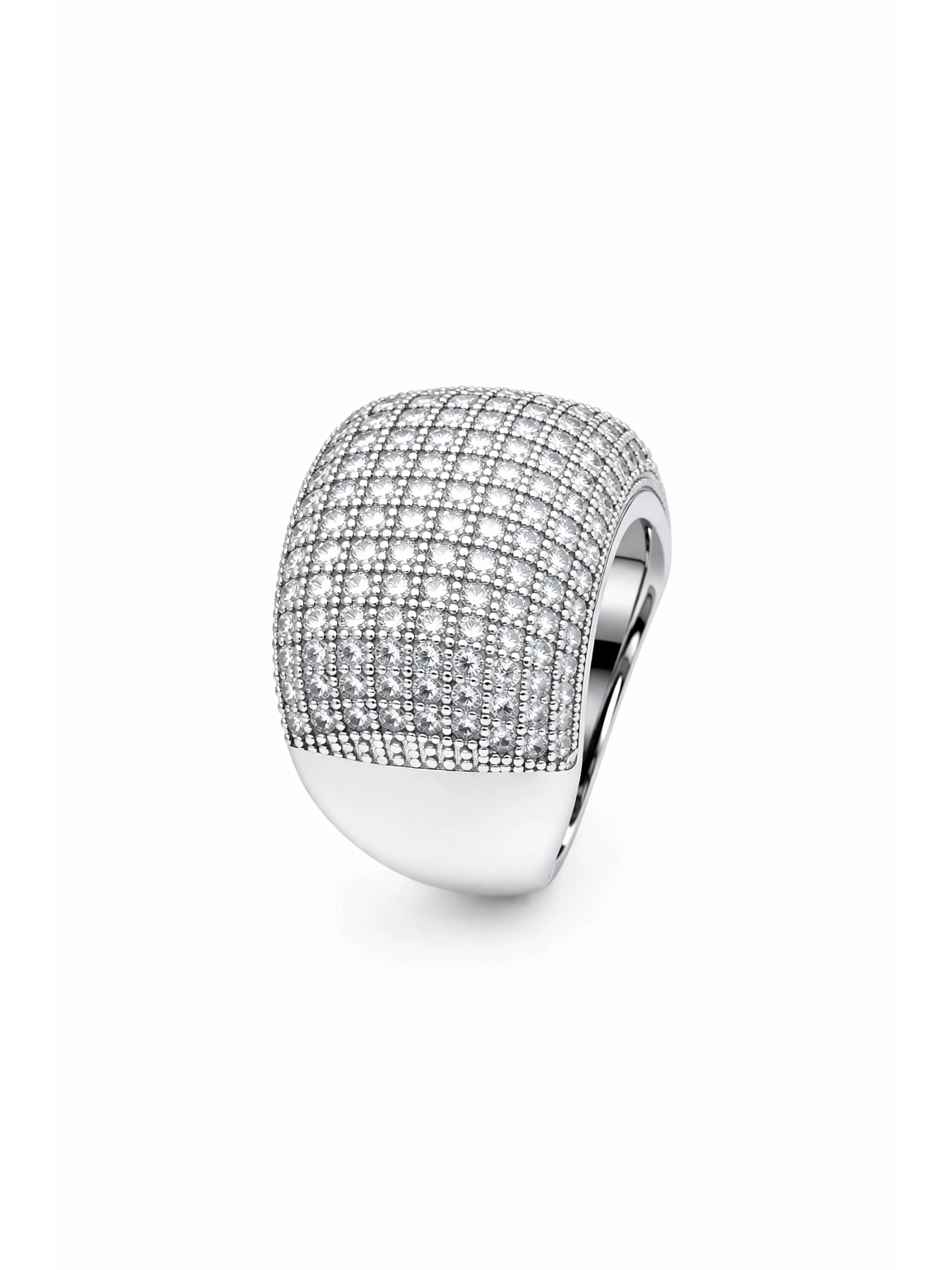 AGP Paris Women's Pave Dome Statement Ring