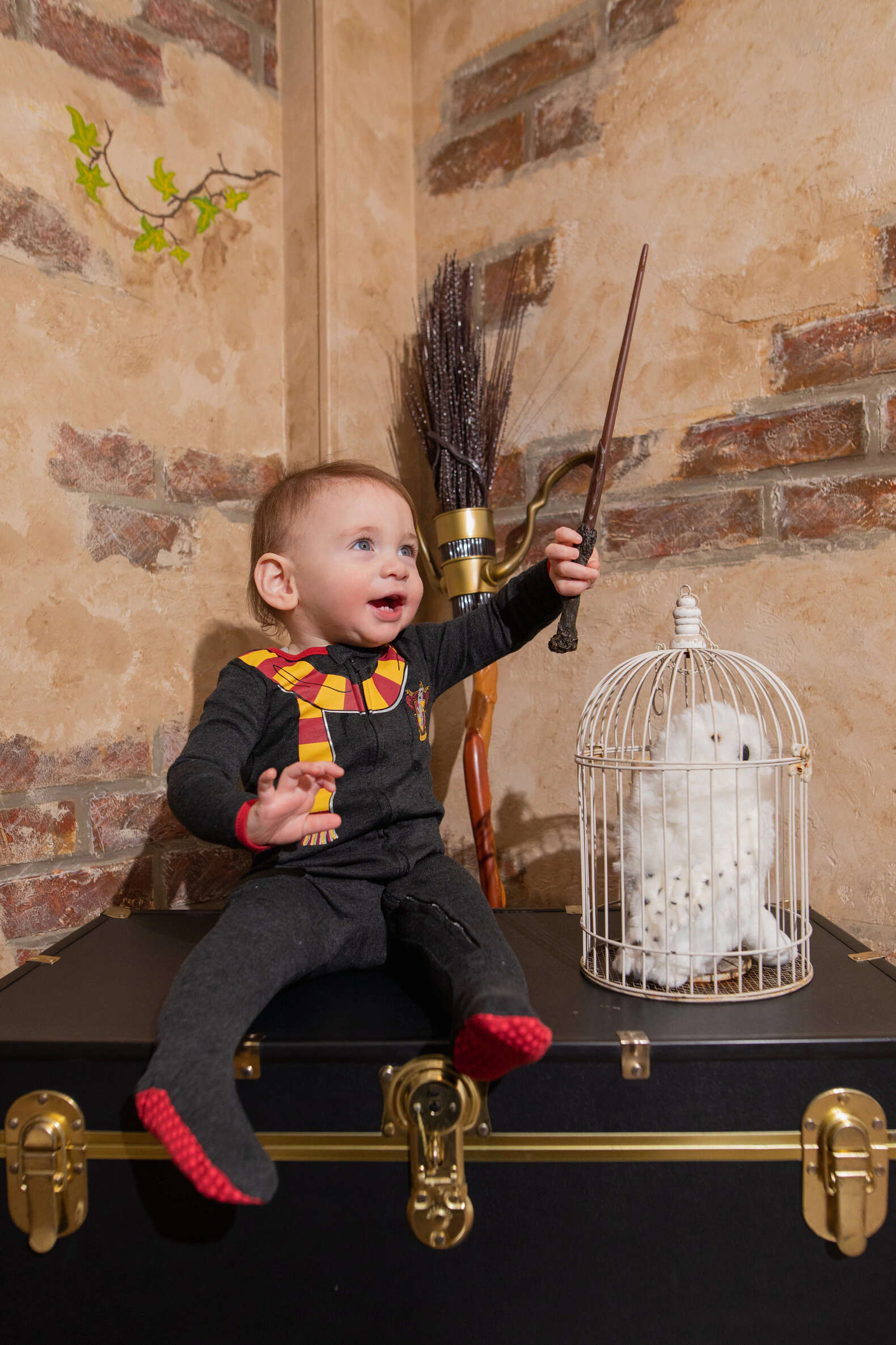 Harry Potter Baby 2-Pack Footed One-Piece Sleep N' Play