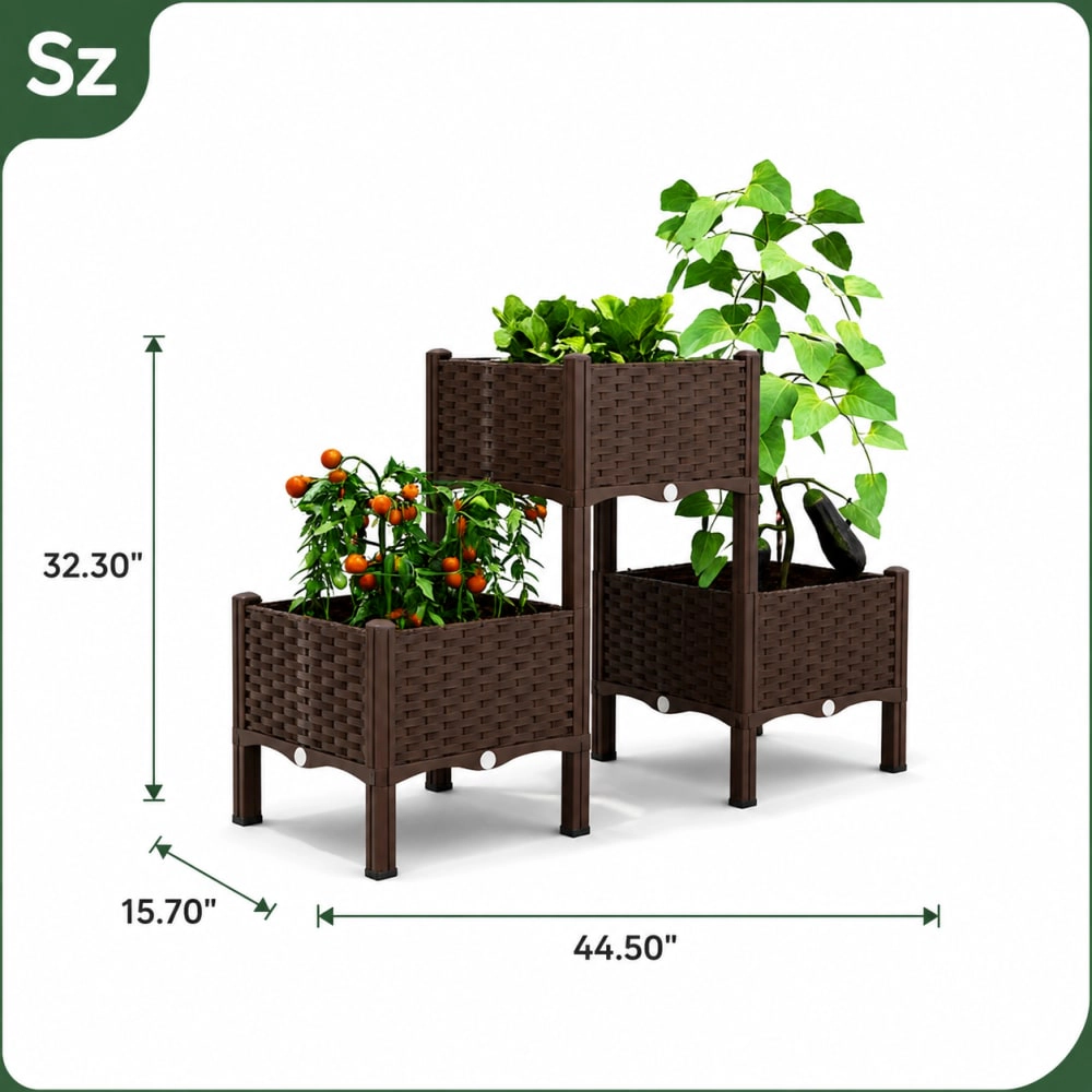 WOW PIONEER Large Rectangular Planter
