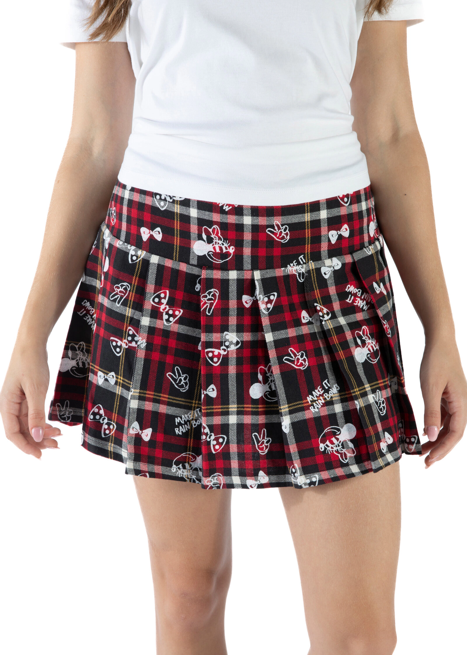 Disney Minnie Mouse Women's Pleated Skirt
