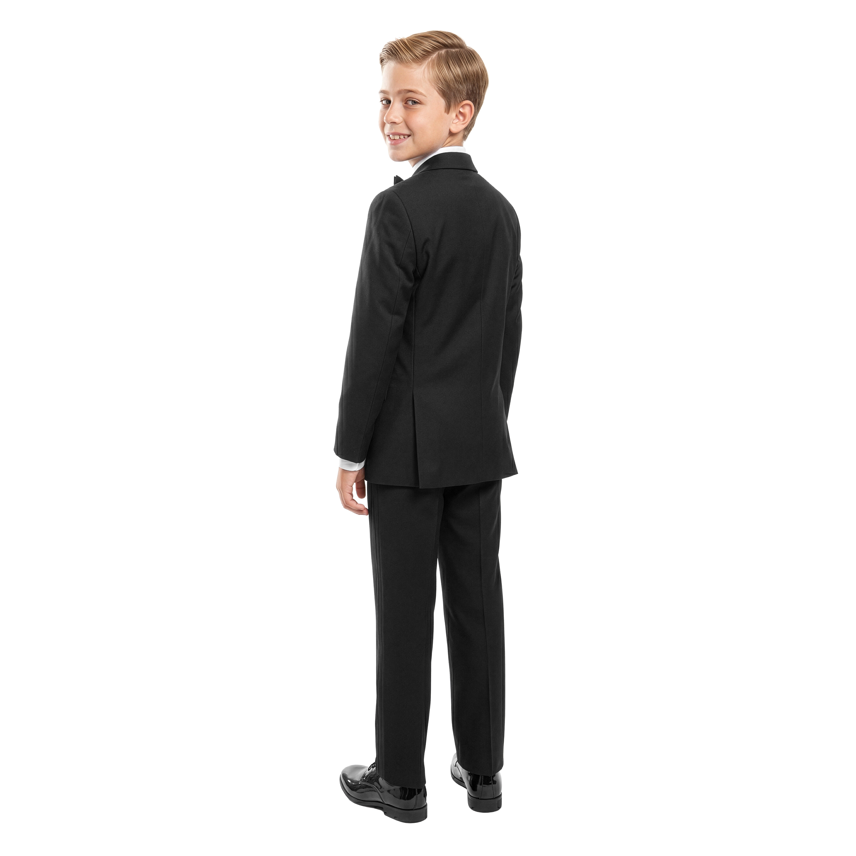 Tazzio Little & Big Boys 5-Pc. Solid Tuxedo Set