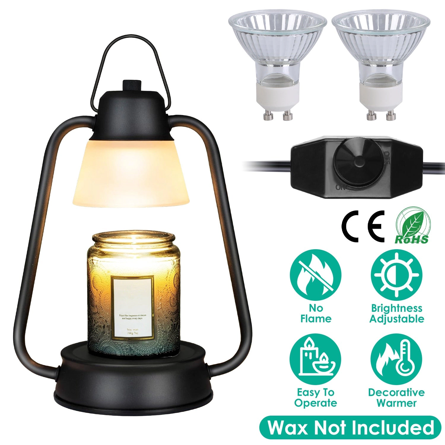 GBruno Dimmable Electric Wax Melt Warmer Lamp